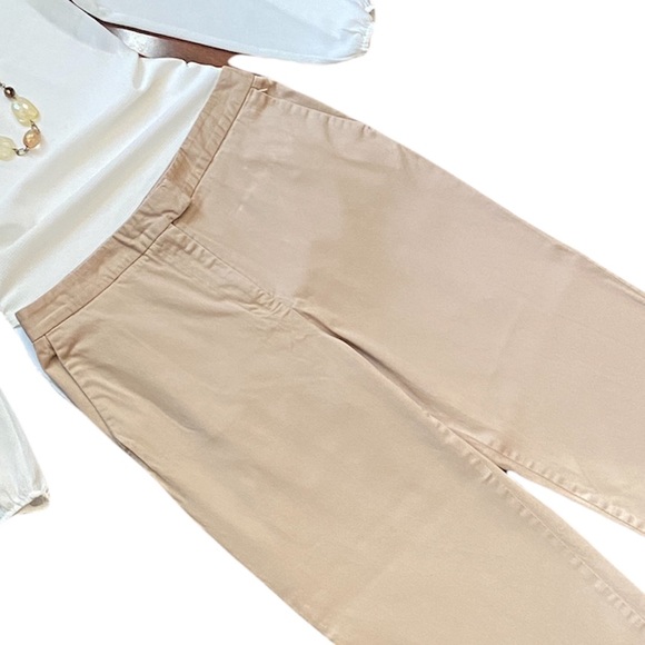 Charter Club Womens Cropped Pants , Flat Front Cropped Pants, Womens Pants - Picture 7 of 10